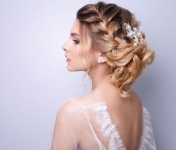 bride hair