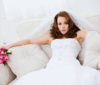 exhausted bride