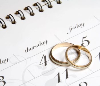 wedding planning first month