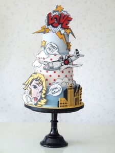 pop art cake