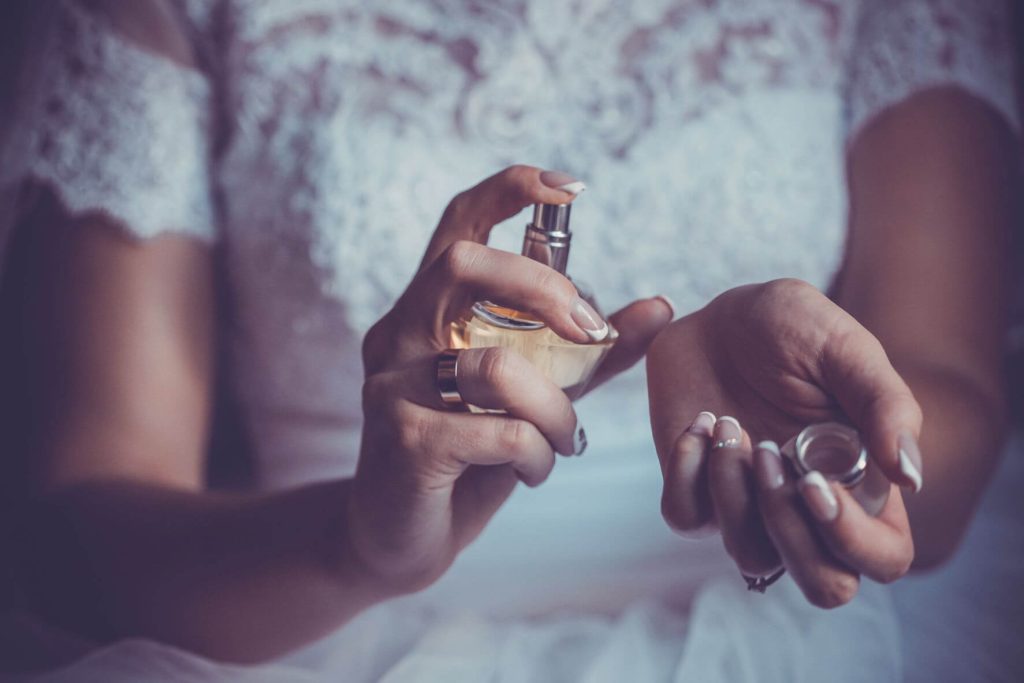 wedding perfume and fragrance