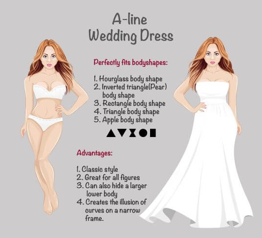 a-line wedding dress